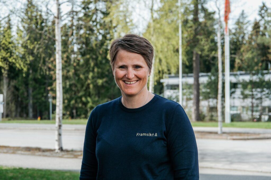 Carina Stokke smiler.