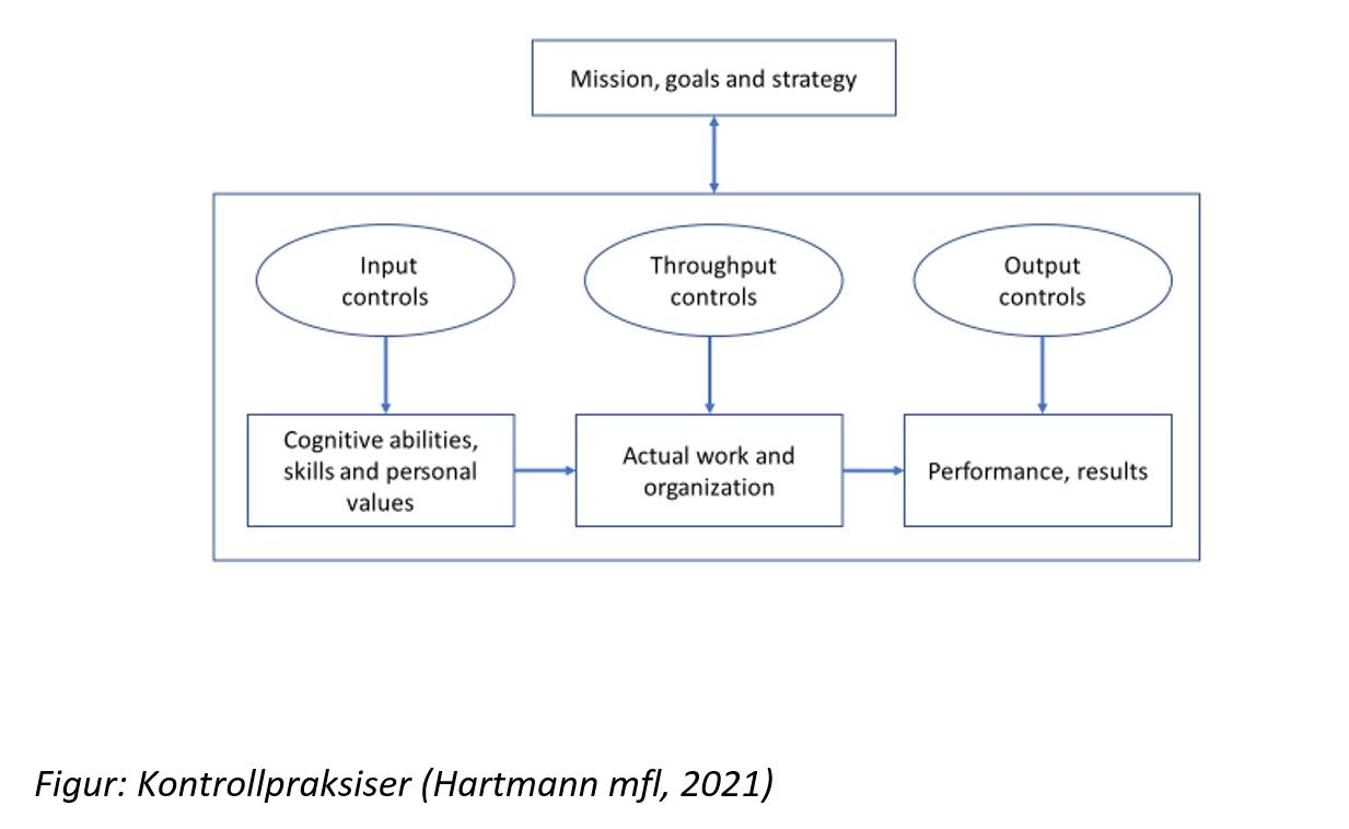 Figur: Kontrollpraksiser (Hartmann mfl, 2021)